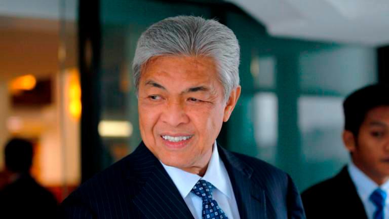 Zahid stresses BN support to PN only involves its MP, assemblymen