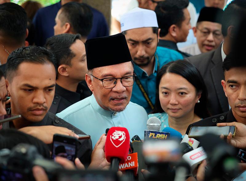 Prime Minister Datuk Seri Anwar Ibrahim -BernamaPIX