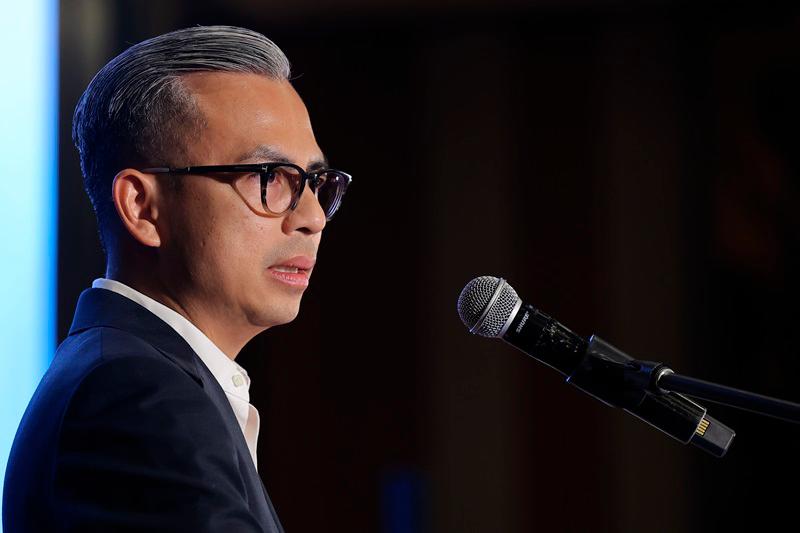 Communications Minister, Fahmi Fadzil. - BERNAMApix