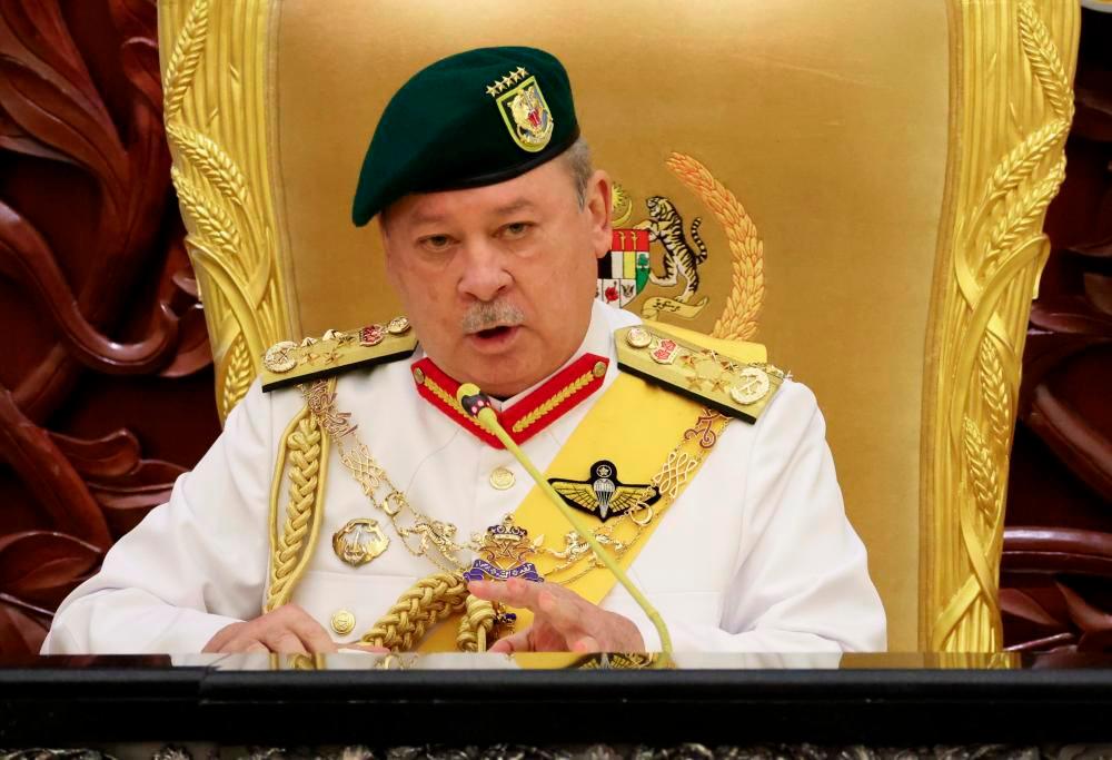 Yang di-Pertuan Agong Sultan Ibrahim - BERNAMA