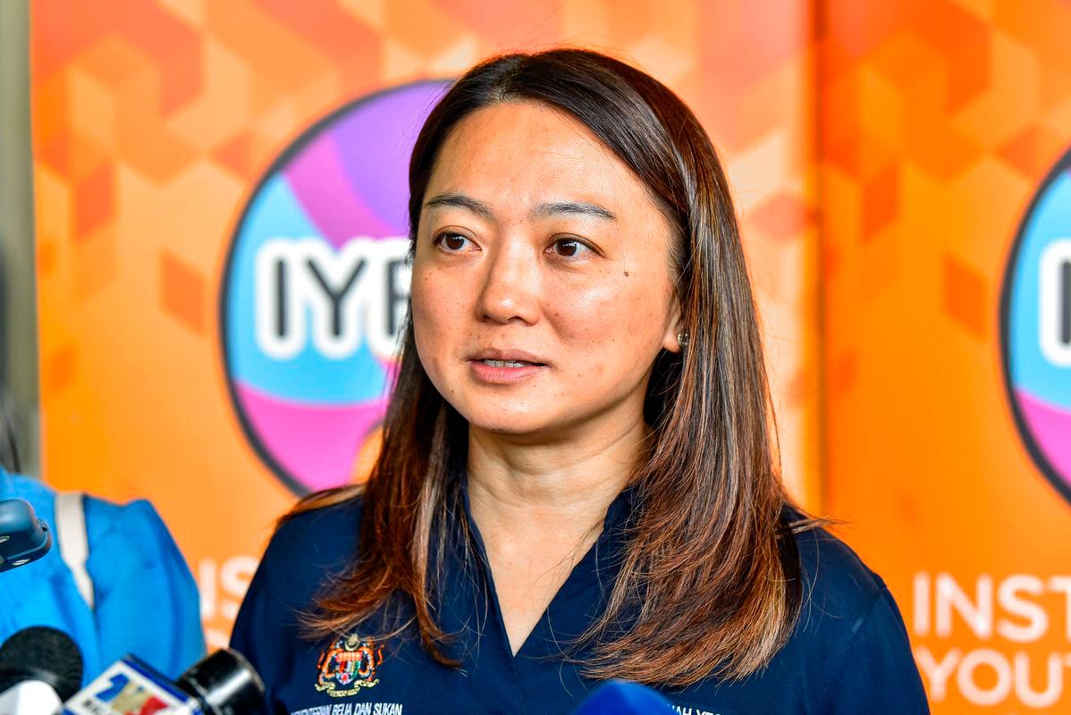 Youth and Sports Minister Hannah Yeoh. Bernamapix