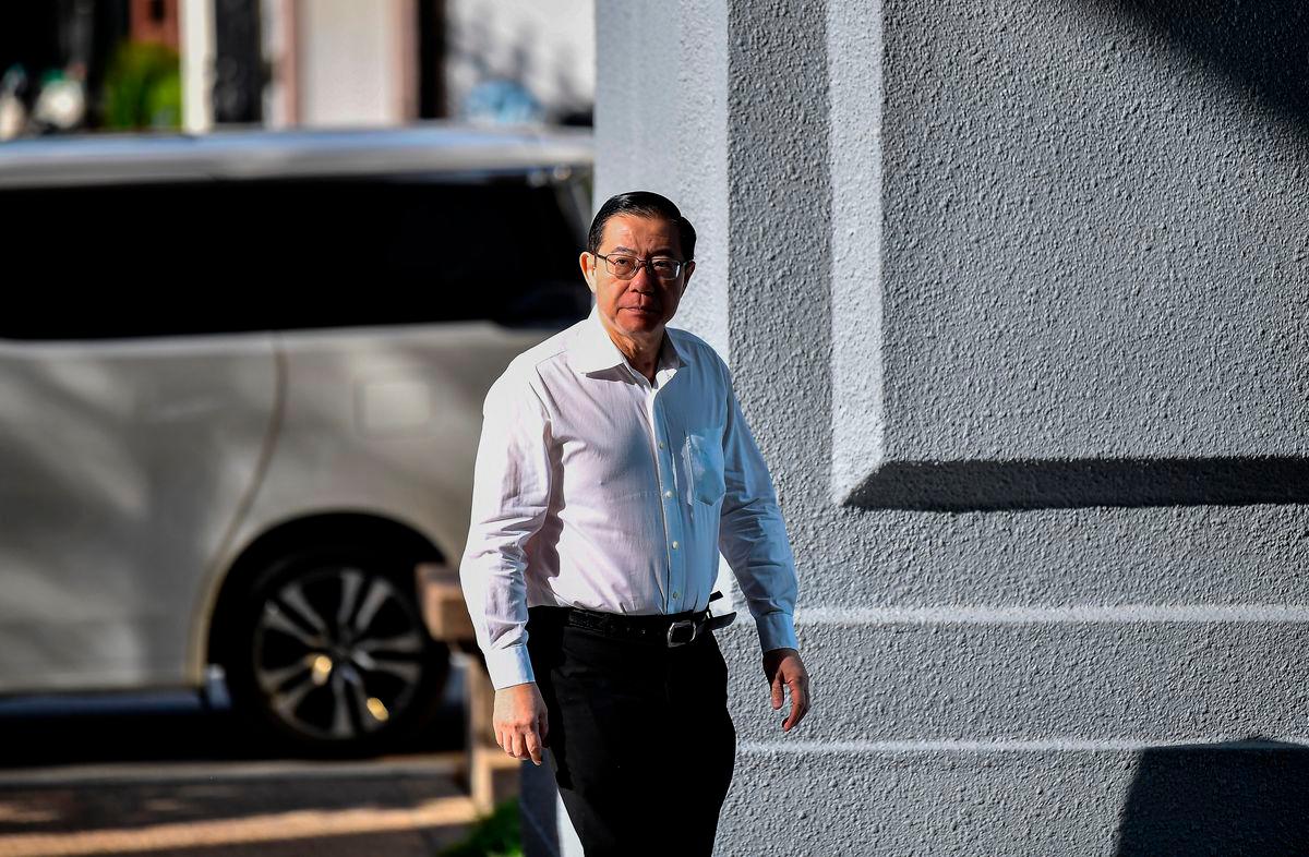 Former Penang Chief Minister Lim Guan Eng - Photo by BERNAMA