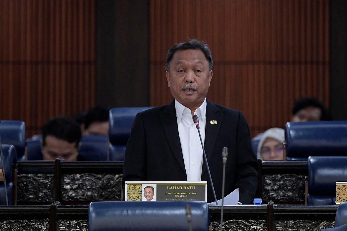 Deputy Minister of Science, Technology and Innovation Datuk Mohammad Yusof Apdal - BERNAMAPIX