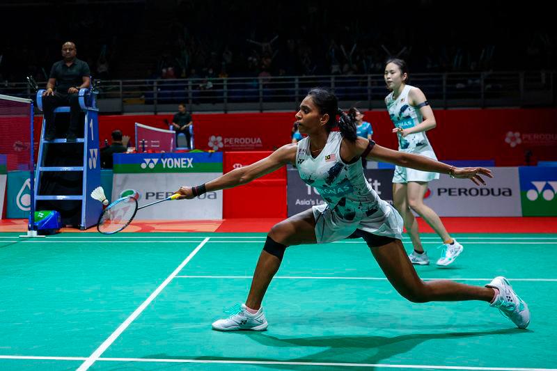 National women’s doubles pair Pearly Tan and M. Thinaah - BERNAMApix