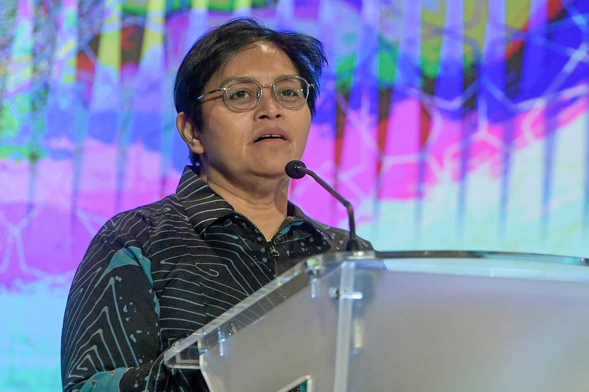 The Minister in the Prime Minister’s Department (Law and Institutional Reform), Datuk Seri Azalina Othman Said, delivered a speech at the Islamic Arbitration Conference 2025 at the AIAC Auditorium, Sulaiman Building today. – BERNAMA
