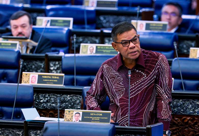 Home Minister Datuk Seri Saifuddin Nasution Ismail - BERNAMApix