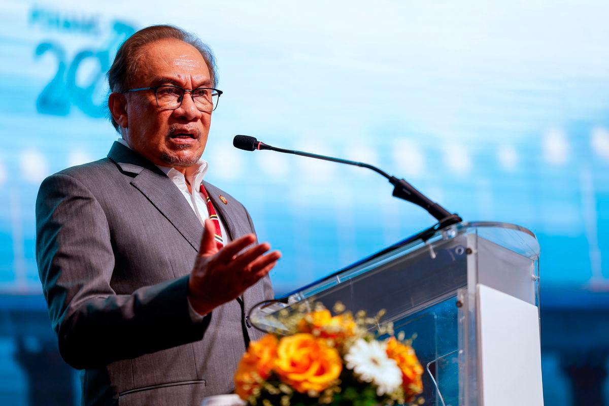 FILEfoto: Perdana Menteri Datuk Seri Anwar Ibrahim. THESUNPHOTO