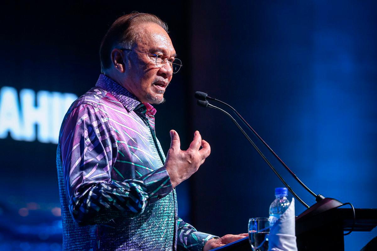 Prime Minister Datuk Seri Anwar Ibrahim - Bernamapix