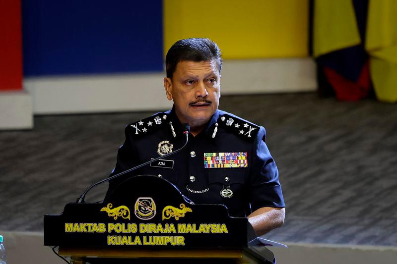 Pengarah Jabatan Keselamatan Dalam Negeri dan Ketenteraman Awam (JKDNKA) Bukit Aman Datuk Seri Azmi Abu Kassim - fotoBERNAMA