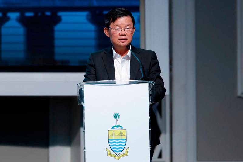 Penang Chief Minister, Chow Kon Yeow. - BERNAMApix