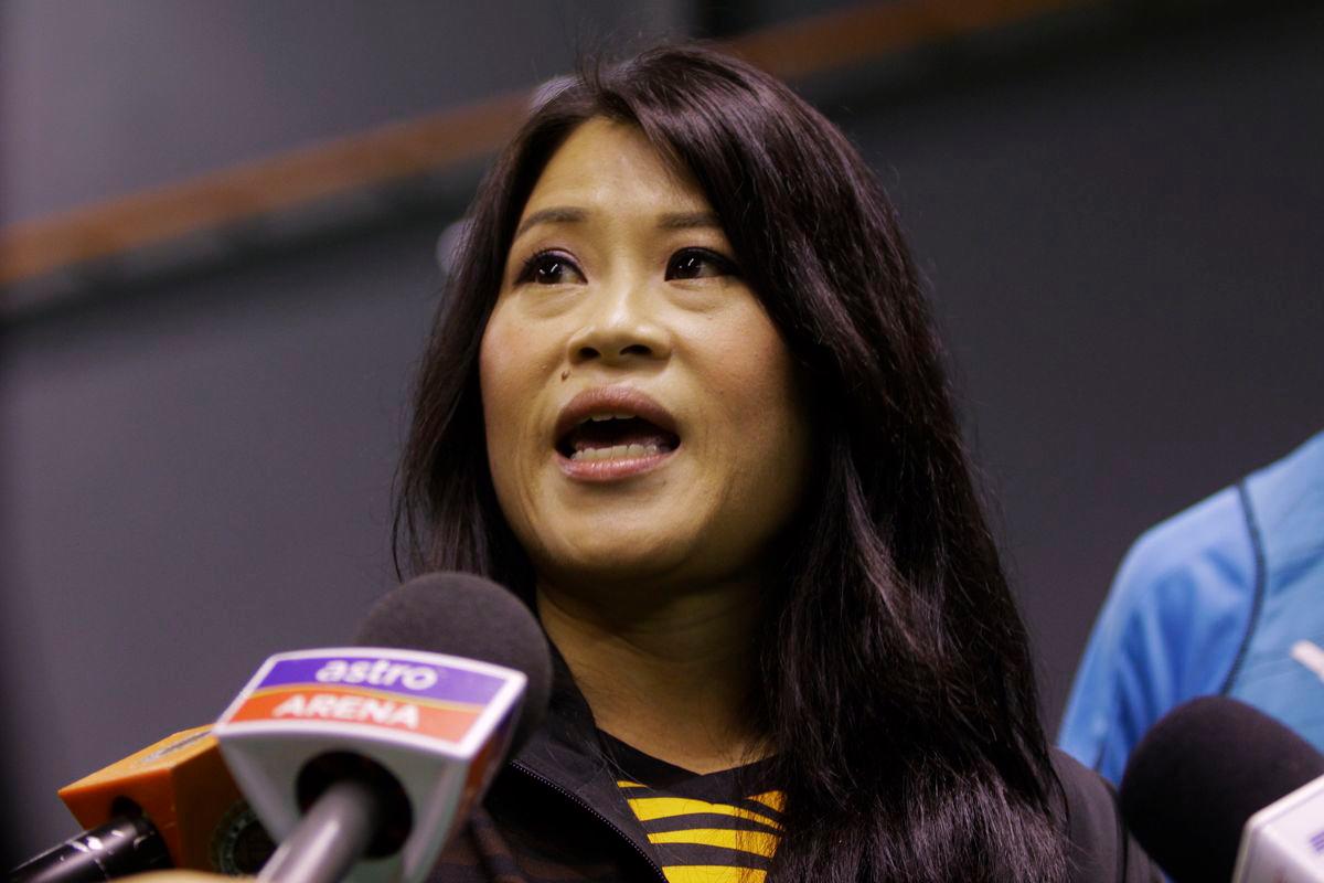Former national swimming champion Nurul Huda Abdullah - Photo by BERNAMA