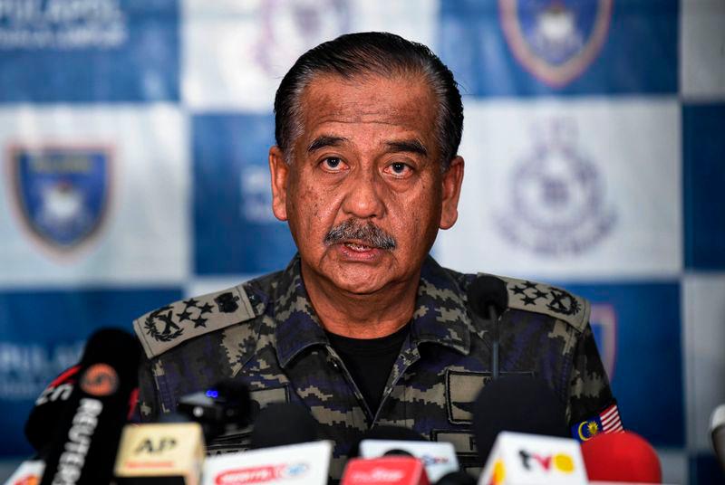 Inspector-General of Police, Tan Sri Razarudin Husain - BERNAMApix