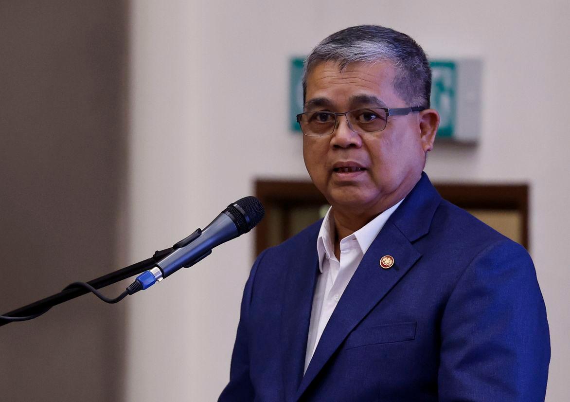 National Unity Minister Datuk Aaron Ago Dagang - Photo by BERNAMA
