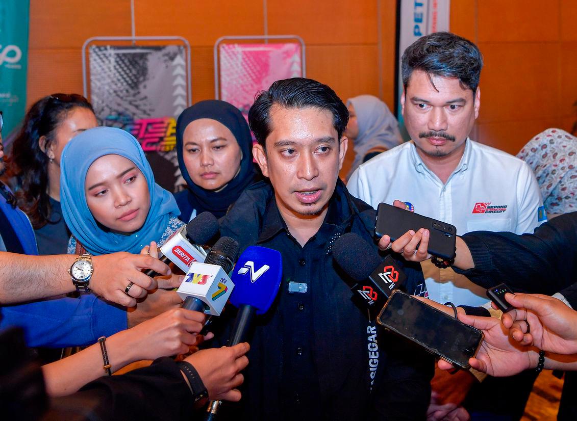 Deputy Minister of Youth and Sports, Adam Adli Abd Halim - Photo by BERNAMA