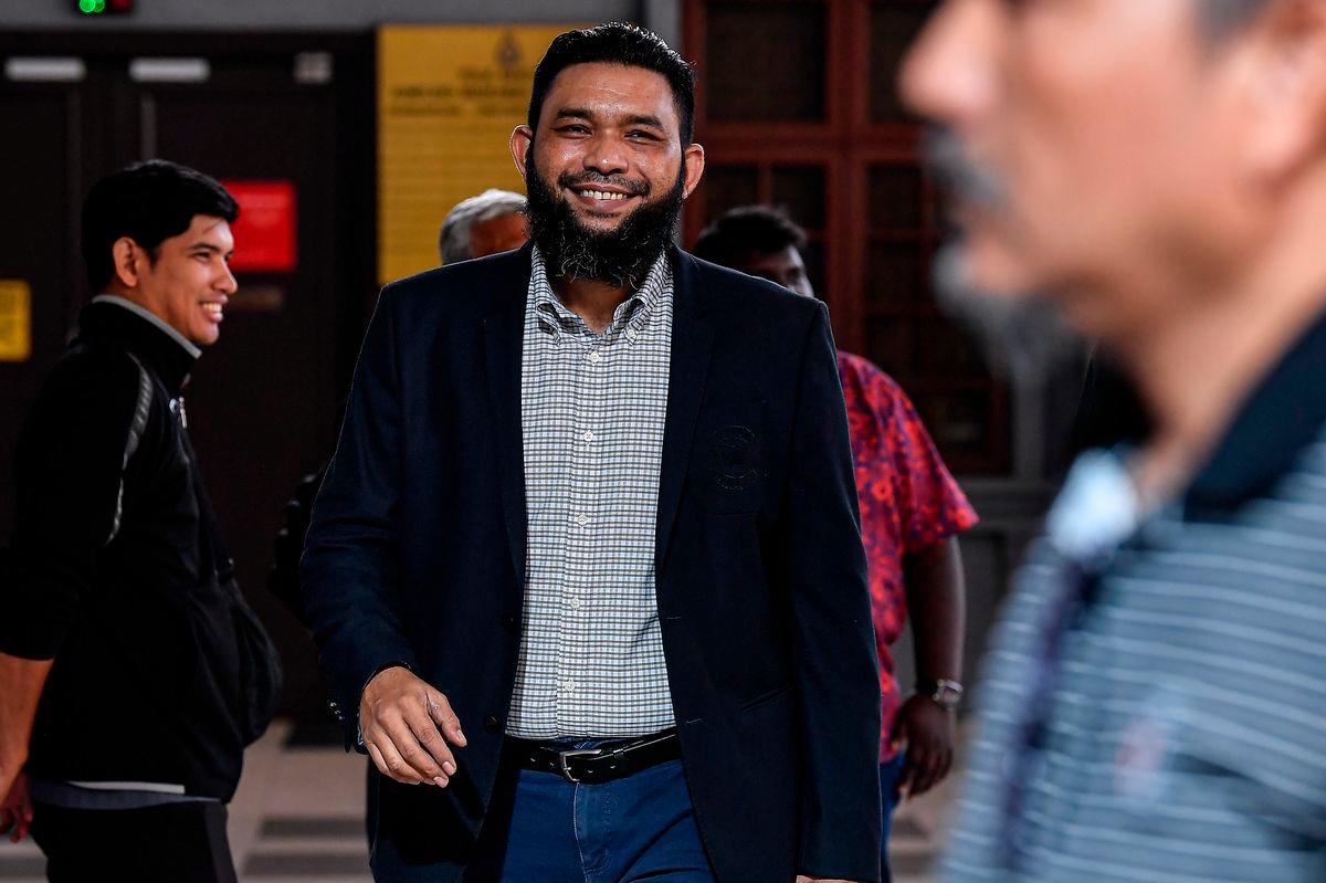 Former UMNO Youth executive committee member Wan Muhammad Azri Wan Deris, known as Papagomo - Photo by BERNAMA