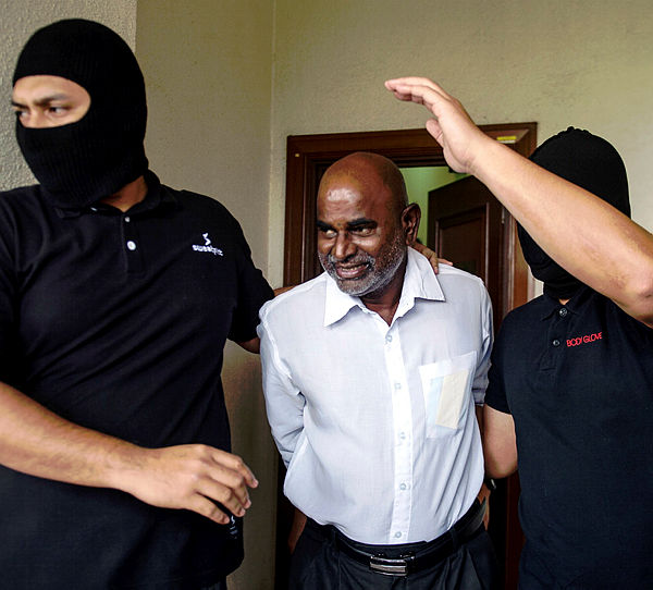 Seremban Jaya state assemblyman P. Gunasekaran was charged in the Kuala Lumpur Sessions Court today for his alleged involvement with the LTTE. — Bernama
