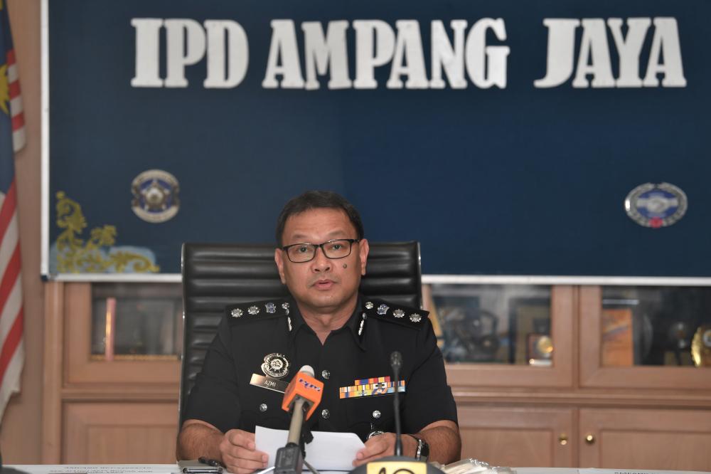 Ampang Jaya District police chief ACP Noor Azmi Yusoff. - Bernama