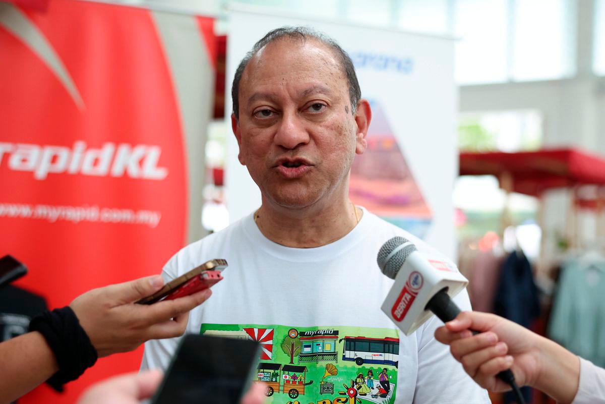 Ketua Pegawai Operasi Kumpulan Prasarana Malaysia Berhad (Prasarana) Dr Prodyut Dutt - fotoBERNAMA