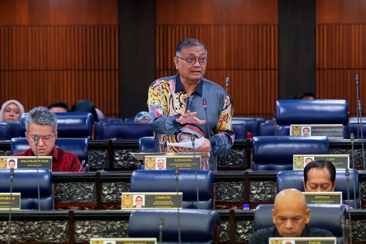 Deputy Home Minister Datuk Seri Dr Shamsul Anuar Nasarah. Bernamapix