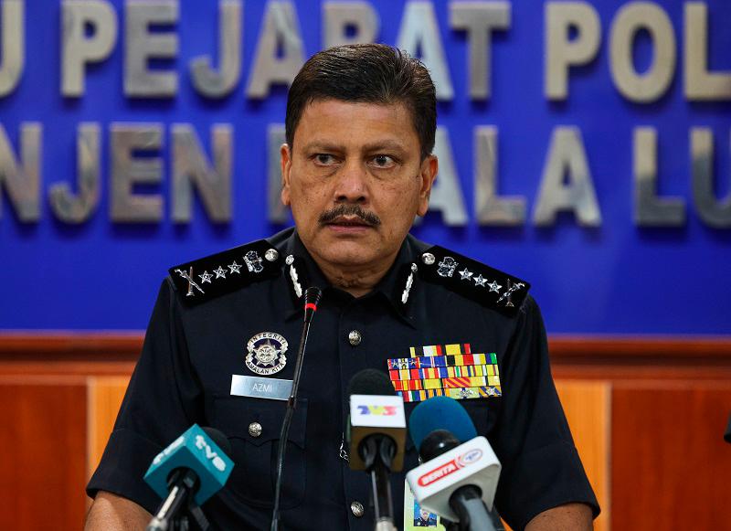 Bukit Aman Internal Security and Public Order Department director, Datuk Seri Azmi Abu Kassim. - BERNAMpix