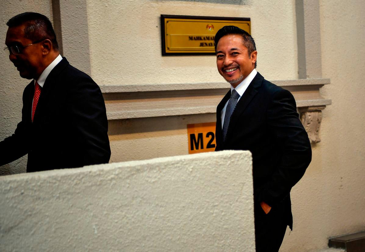 Bekas Ketua Penerangan UMNO Isham Jalil - fotoBERNAMA