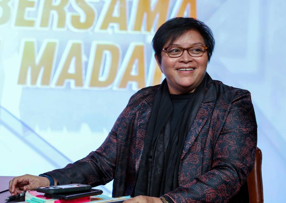 Prime Minister’s Department (Law and Institutional Reform), Datuk Seri Azalina Othman Said. - BERNAMAPIX