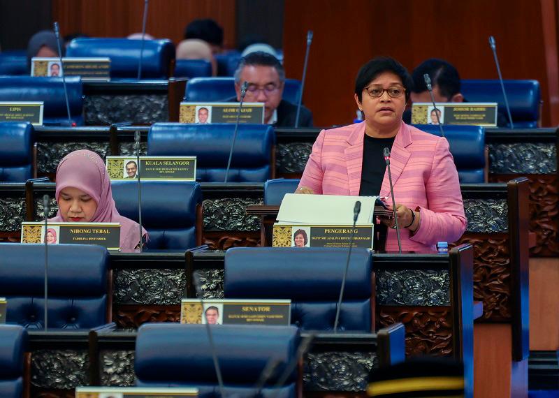 Minister in the Prime Minister’s Department (Law and Institutional Reform), Datuk Seri Azalina Othman Said. - BERNAMApix