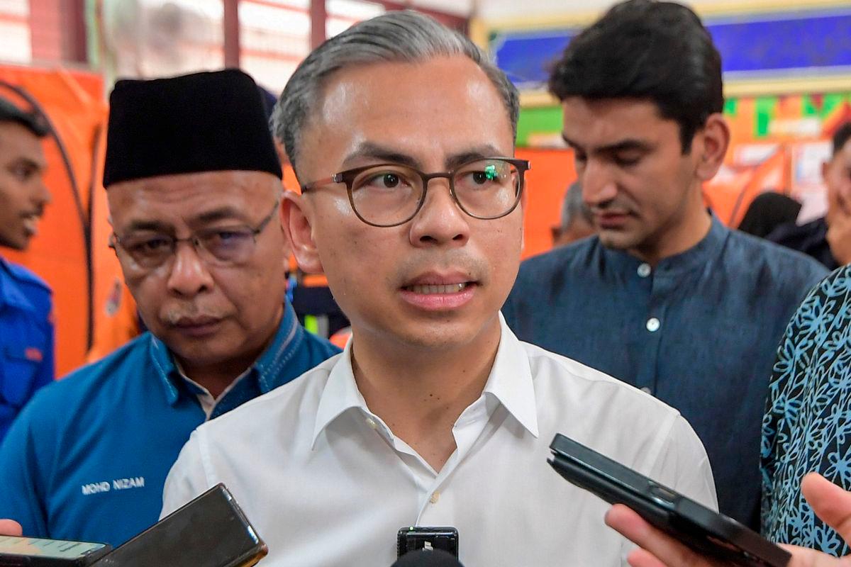 Communications Minister Datuk Fahmi Fadzil. Bernamapix