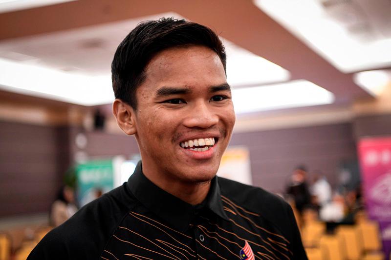 National Para athlete Muhammad Ammar Aiman Nor Azmi. - BERNAMApix