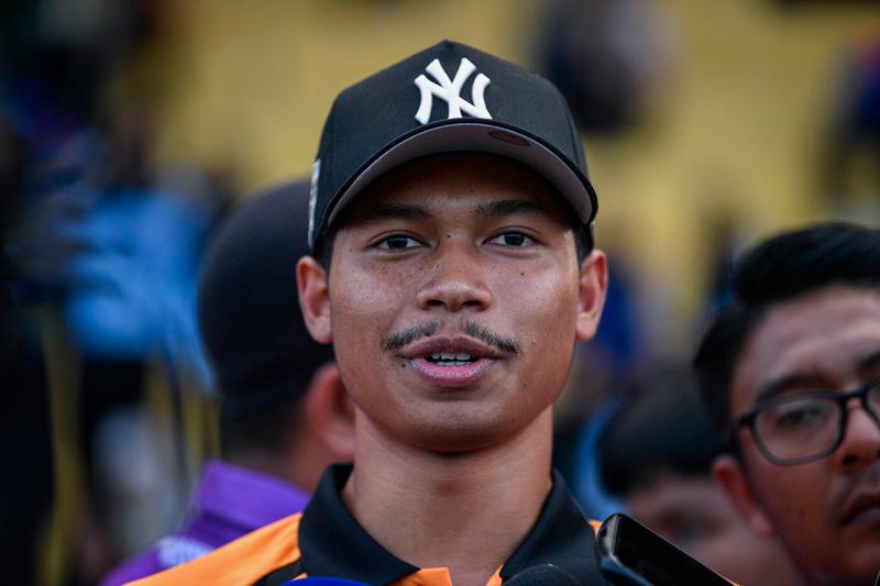 Sensational national sprinter, Muhammad Azeem Mohd Fahmi. - BERNAMAPIX