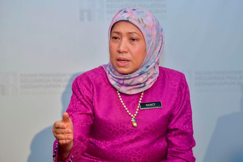 Women, Family and Community Development Minister Datuk Seri Nancy Shukri - BERNAMApix