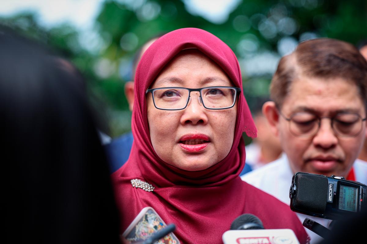 Johor PKR chairman Dr Zaliha Mustafa - Photo by BERNAMA