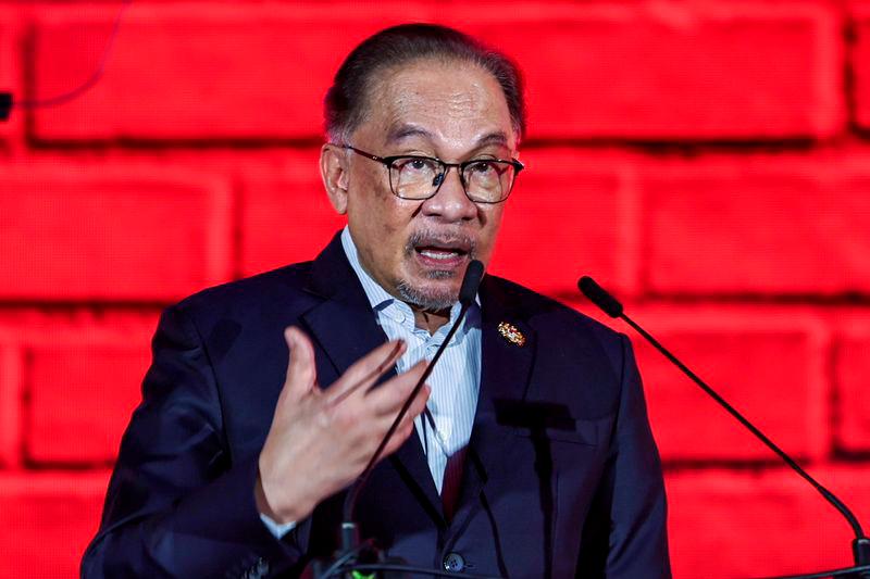 Perdana Menteri Datuk Seri Anwar Ibrahim - fotoBERNAMA