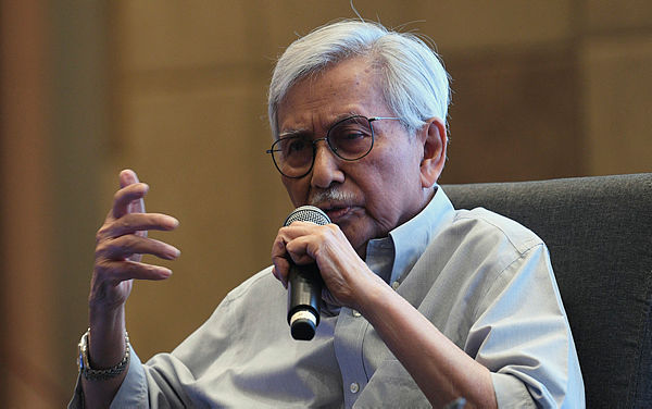 Former Council of Eminent Persons (CEP) chairman Tun Daim Zainuddin at the Isis Praxis Conference 2019 today.