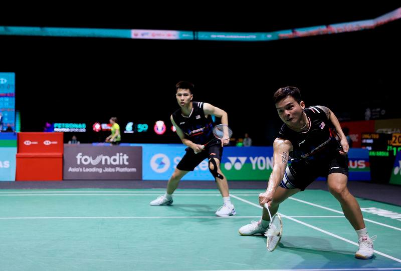 Men’s doubles pair Ong Yew Sin-Teo Ee Yi - BERNAMApix