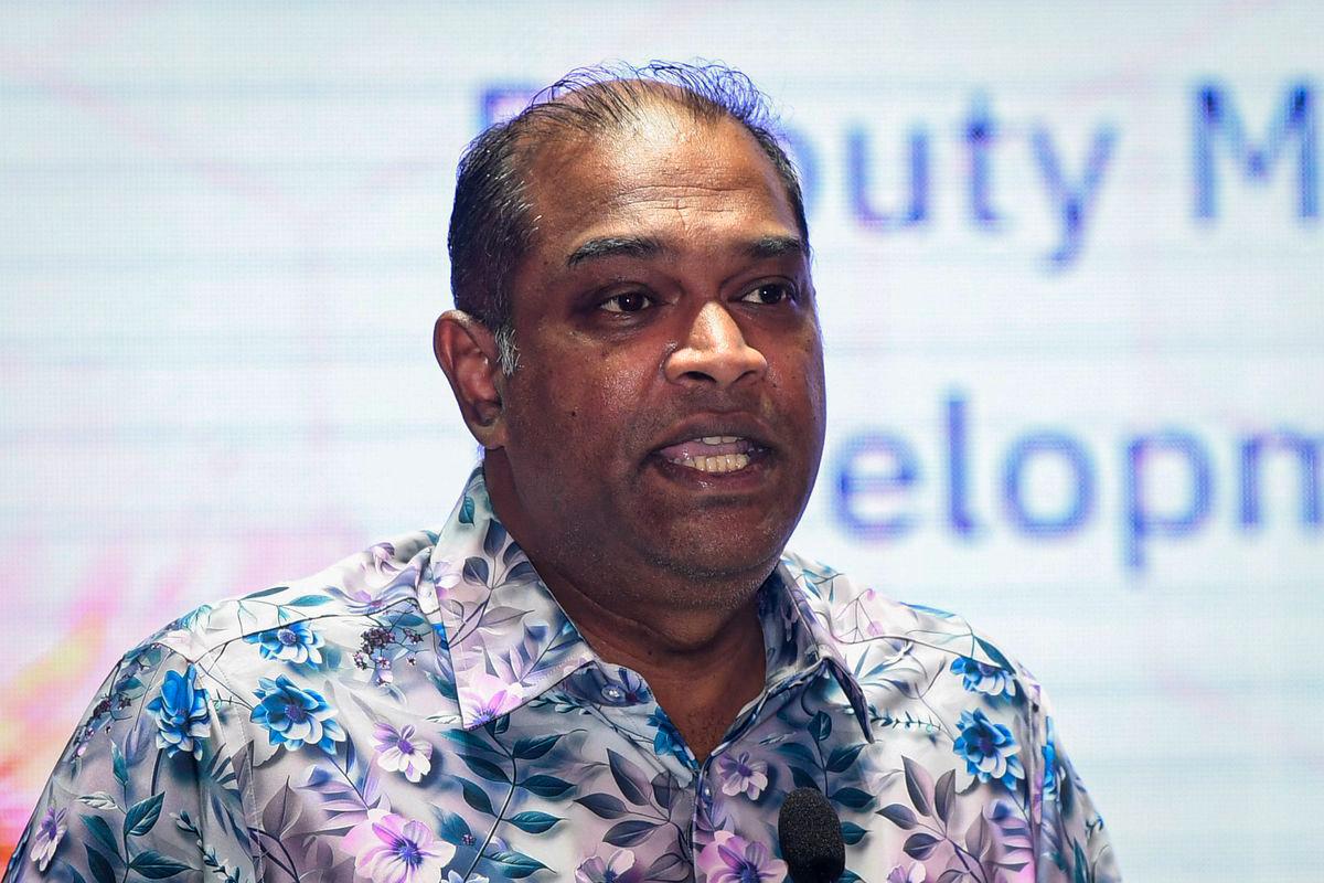 Deputy Minister of Entrepreneur Development and Cooperatives Datuk Seri R. Ramanan - Photo by BERNAMA