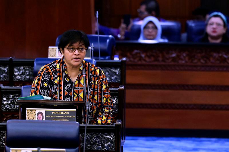 Menteri di Jabatan Perdana Menteri (Undang-Undang dan Reformasi Institusi) Datuk Seri Azalina Othman Said - fotoBERNAMA