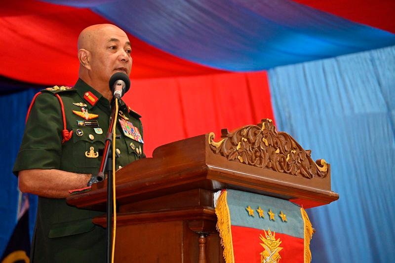 Armed Forces chief General, Tan Sri Mohammad Ab Rahman. - BERNAMApix