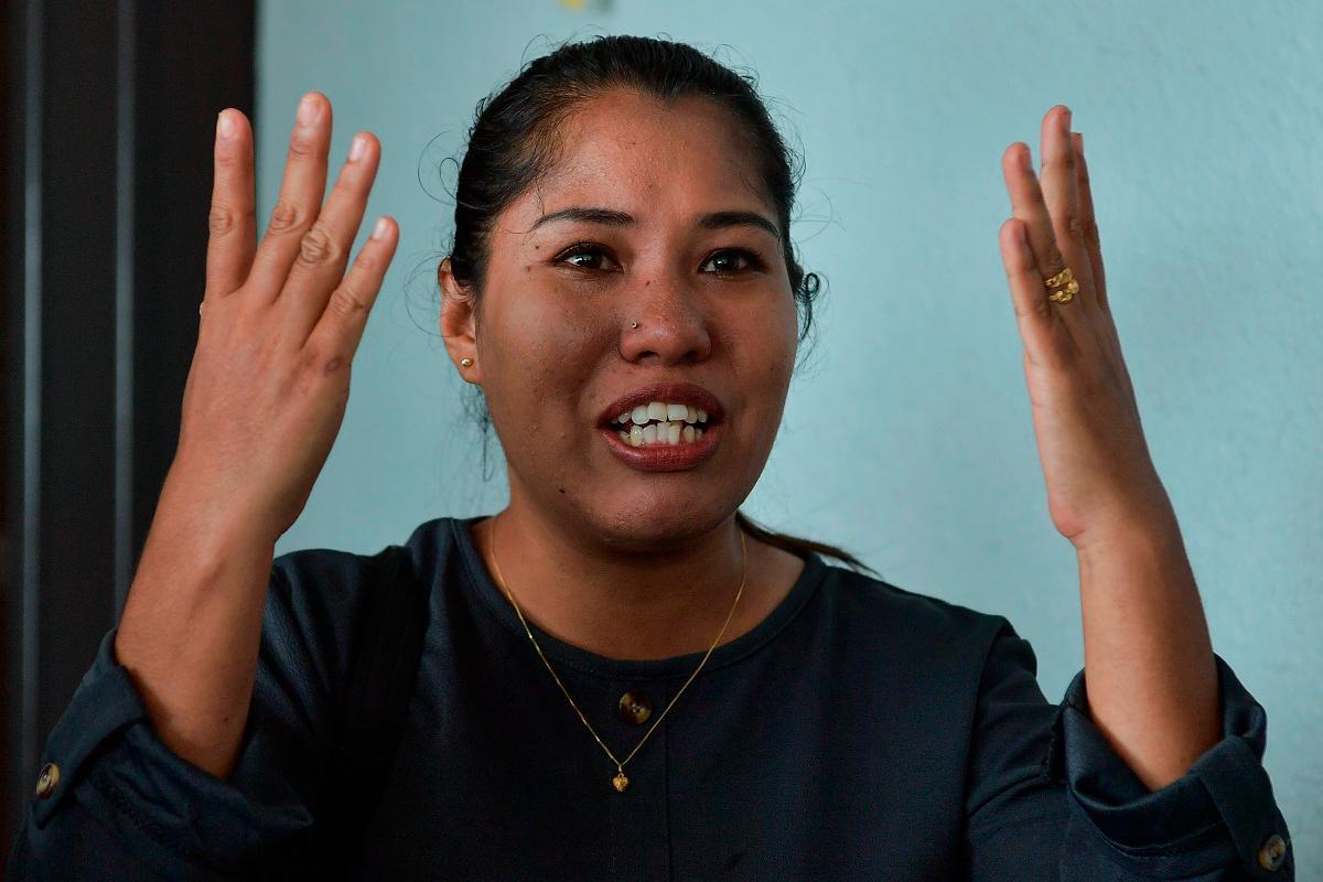 Loh Siew Hong during an earlier court proceedings. - Bernama pix