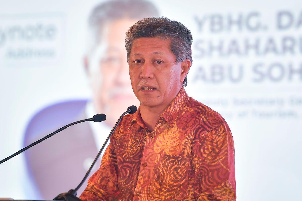Datuk Shaharuddin Abu Sohot, Secretary-General of the Ministry of Tourism, Arts and Culture (MOTAC) - Bernamapix