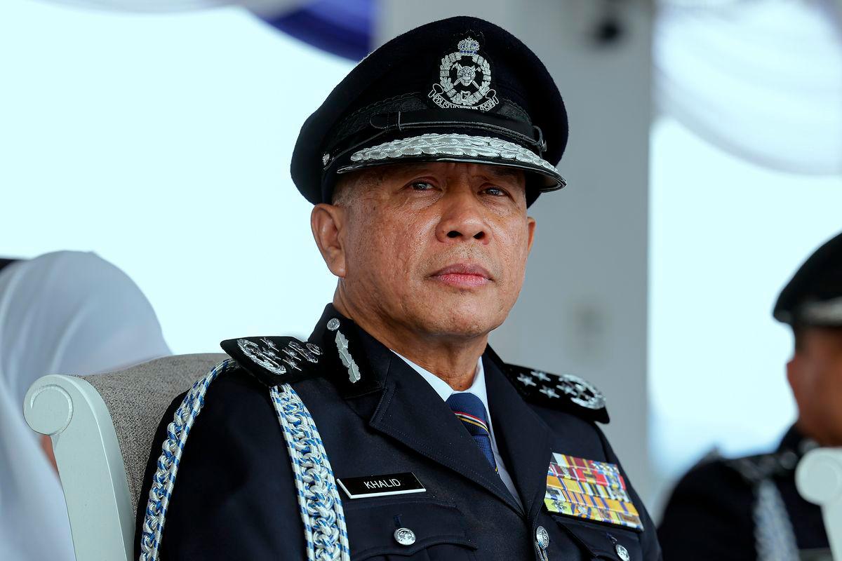 Ketua Polis Negara Datuk Seri Mohd Khalid - BERNAMA