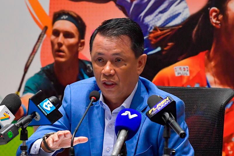 Olympic Council of Malaysia (OCM) president, Tan Sri Mohamad Norza Zakaria. - BERNAMApix