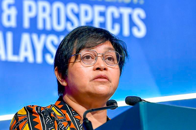 Menteri di Jabatan Perdana Menteri (Undang-Undang dan Reformasi Institusi) Datuk Seri Azalina Othman Said - fotoBERNAMA