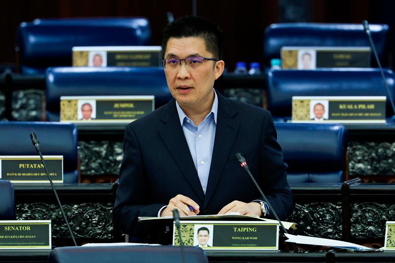 Deputy Education Minister, Wong Kah Woh.- BERNAMApix