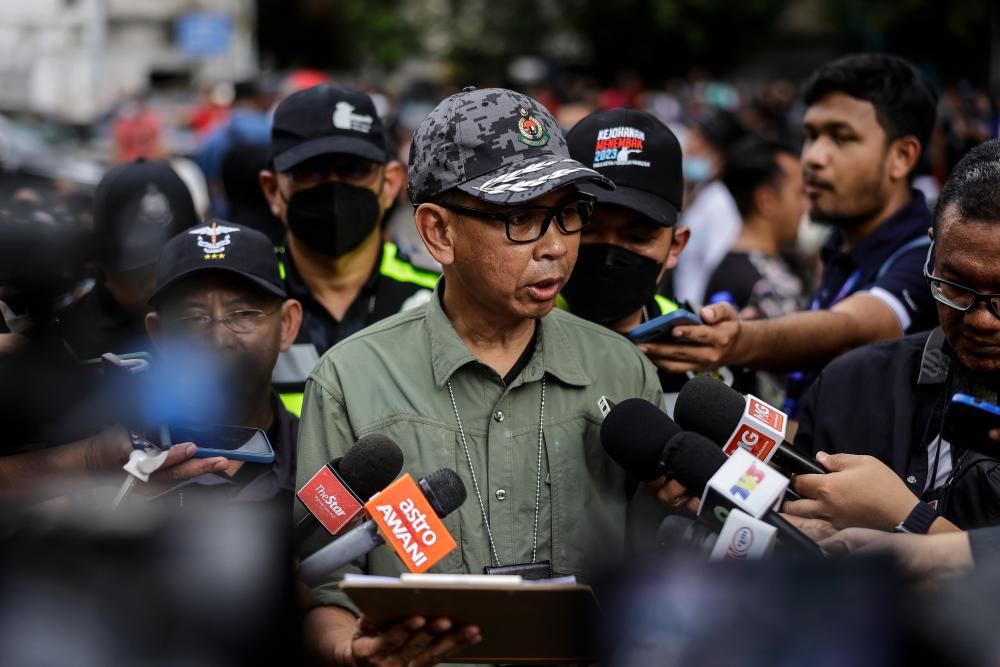 Timbalan Ketua Pengarah (Operasi) Jabatan Imigresen, Jafri Embok Taha. - fotoBERNAMA