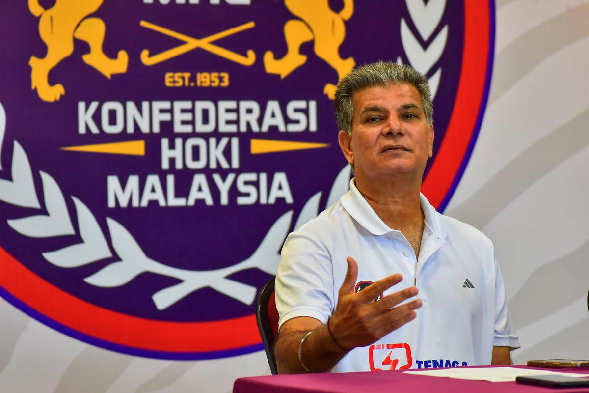 National men’s hockey head coach Sarjit Singh. - BERNAMA