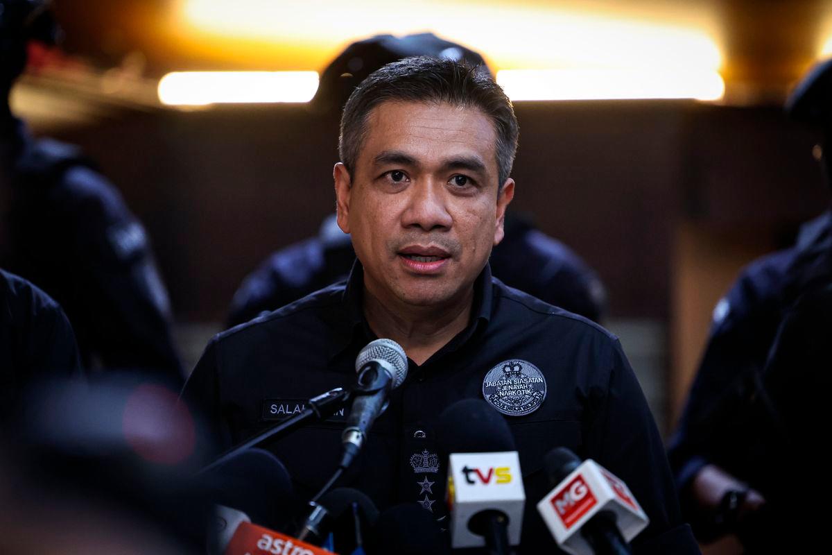 emangku Pengarah Jabatan Siasatan Jenayah Narkotik (JSJN) Bukit Aman DCP Mat Zani @ Mohd Salahuddin Che Ali. BERNAMApix