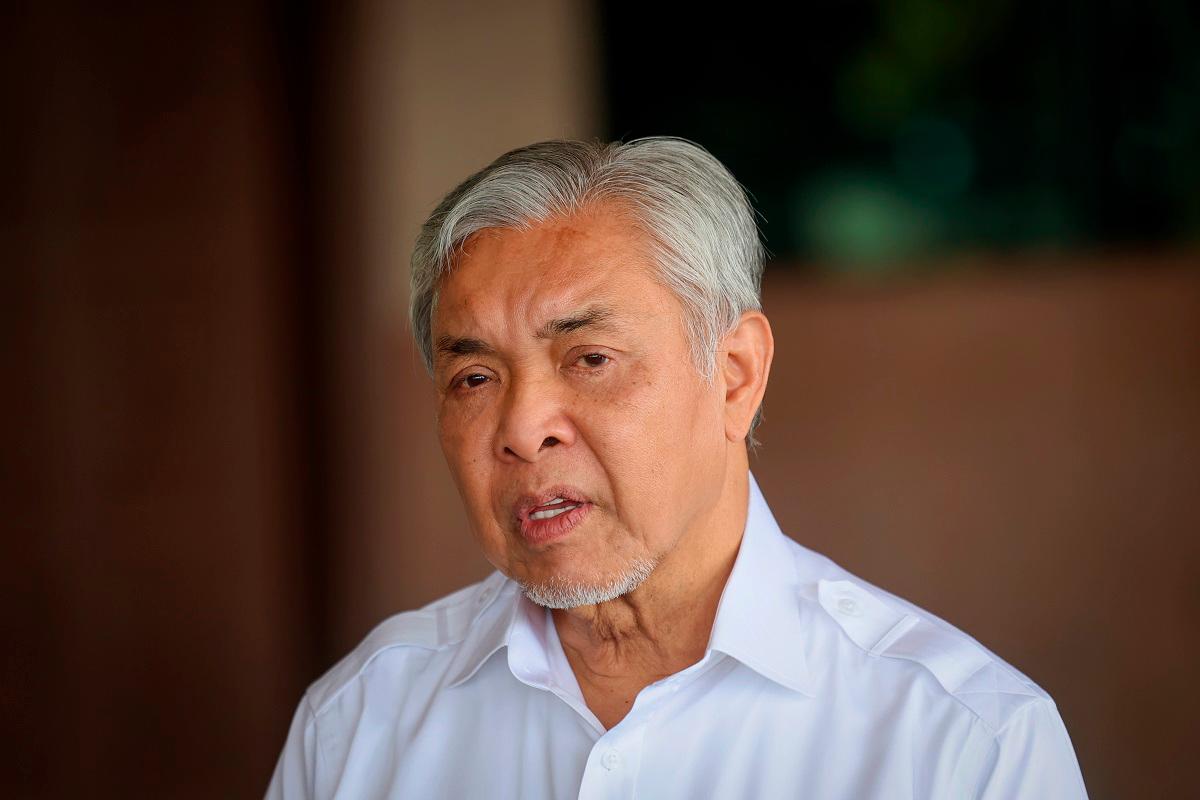 Timbalan Perdana Menteri Datuk Seri Dr Ahmad Zahid Hamidi. - fotoBERNAMA
