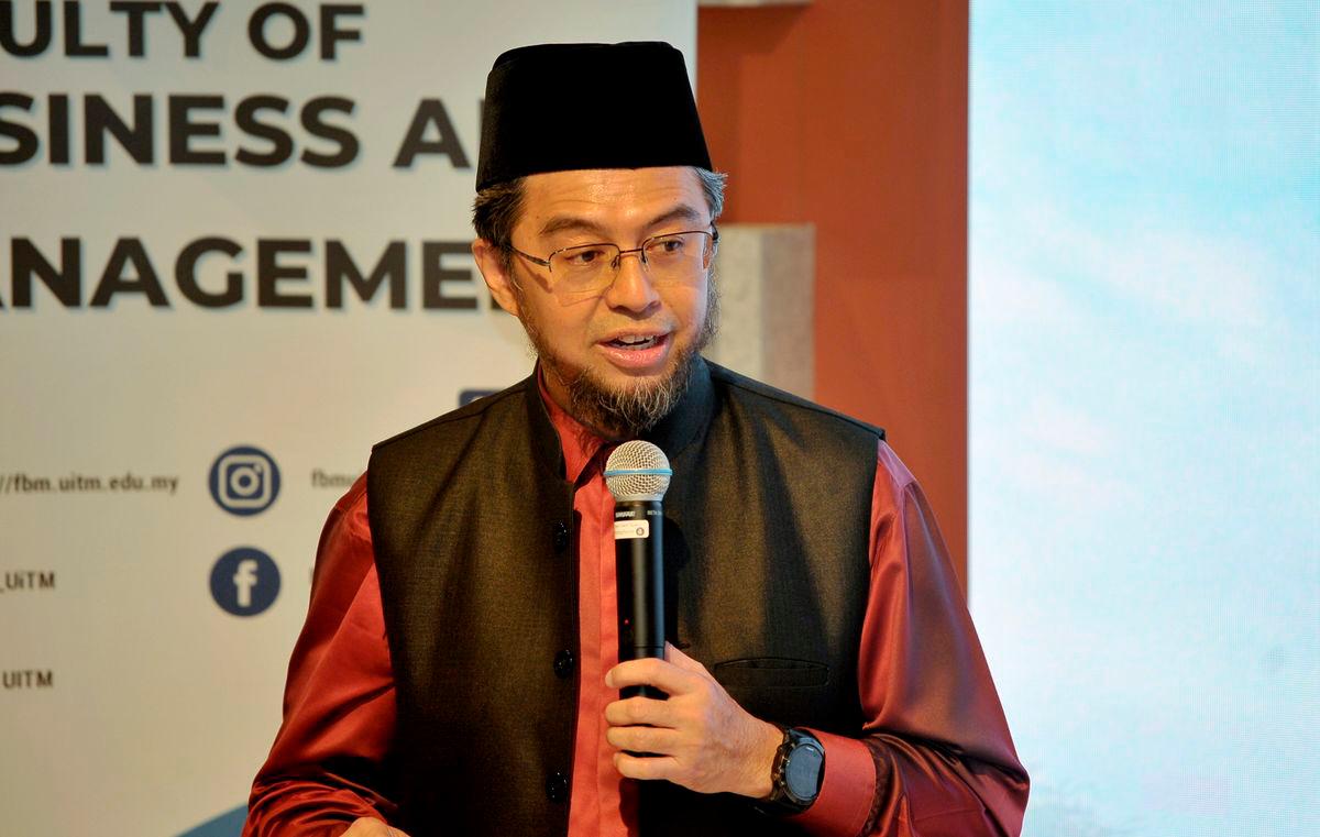 Naib Canselor UiTM Prof Datuk Dr Shahrin Sahib@Sahibuddin - fotoBERNAMA