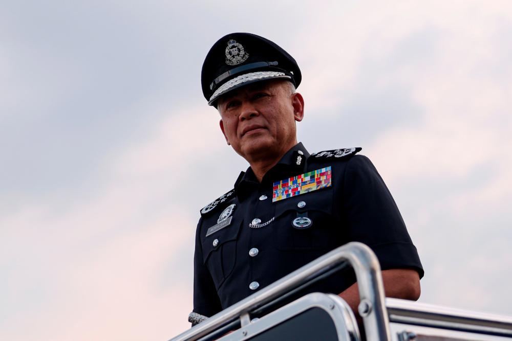 Bekas Ketua Polis Negara, Tan Sri Acryl Sani Abdullah Sani. - fotoBERNAMA